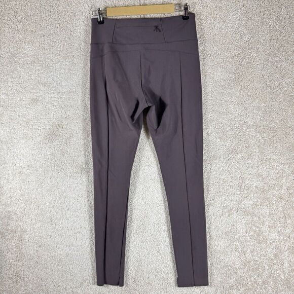 Athleta Stellar Leggings Small‎ Tall High Rise Zip Pockets Anthracite Grey - Picture 11 of 11